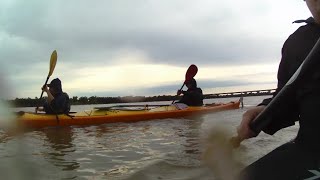 Desde Baigorria hasta laguna cuadrada. con lluvias. #lluvias #rioparana #kayak #weir