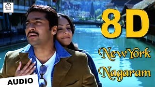 NewYork Nagaram 8D Audio Song | Sillunu Oru Kadhal | Must Use Headphones | Tamil Beats 3D