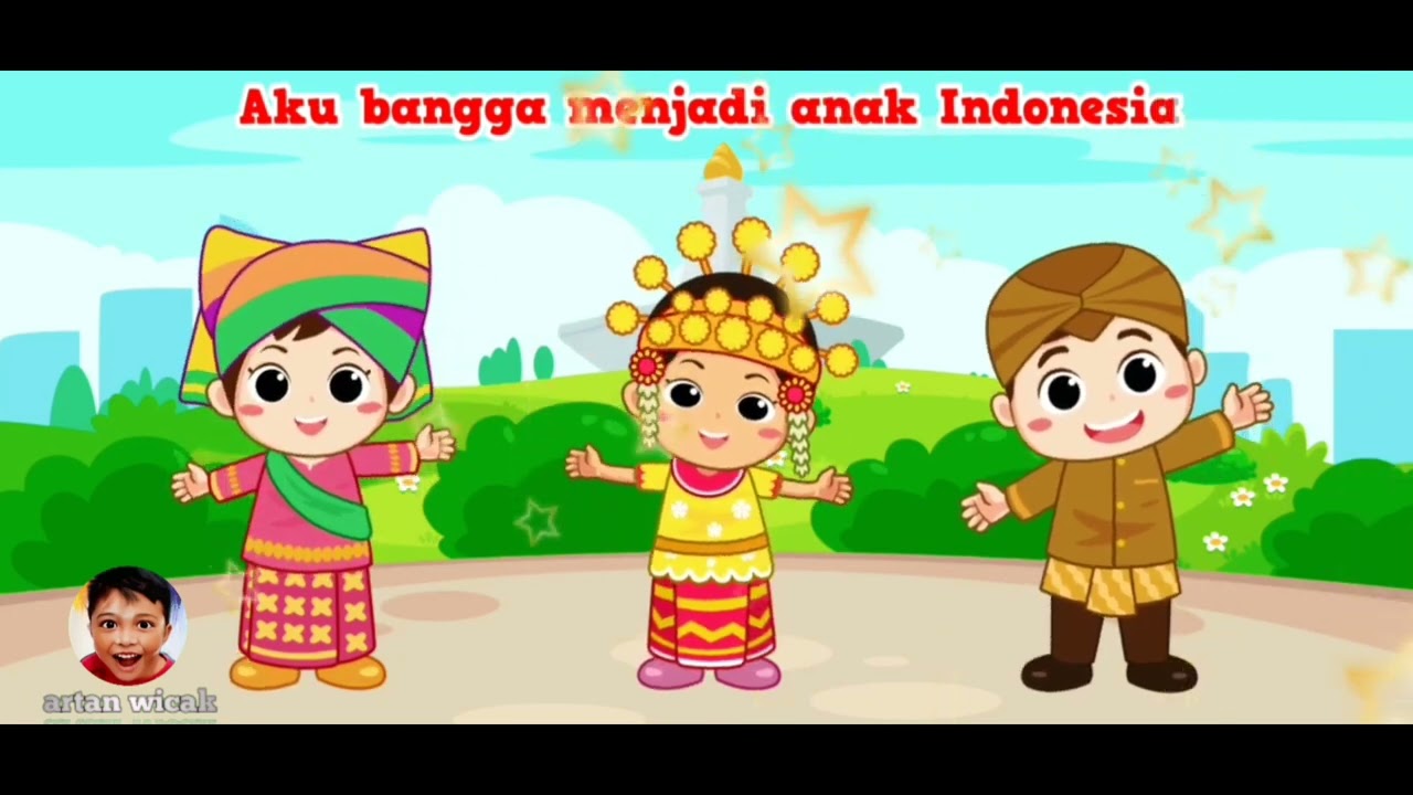 Lagu Aku Anak Indonesia | Lagu Nasional Anak Indonesi - YouTube