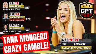 Craziest Poker Hand of 2024?! Celebrities Go Crazy!