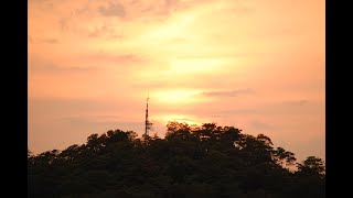 足利市　織姫公園から夕陽を見よう