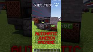 Auto-shuffle your discs with AUTOMATIC JUKEBOX MACHINES | Redstone with PsiVolt #minecraft #redstone