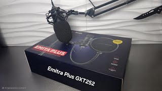 Trust Emita Plus GXT252 Microphone Unboxing and Sound Test - ASMR