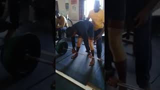 250 kg  deadlift competition workout