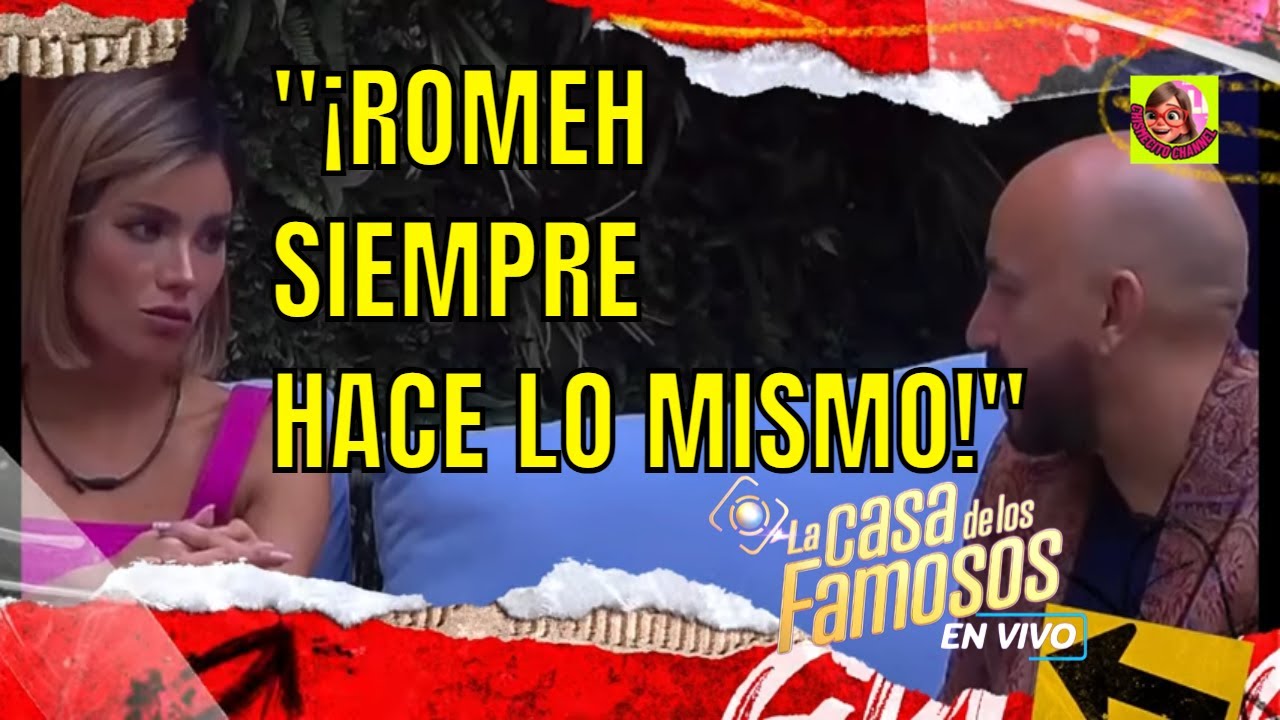 ¡LUPILLO ENFURECE CON ROMEH POR HACER SENTIR MAL A ALESKA LA CASA DE ...