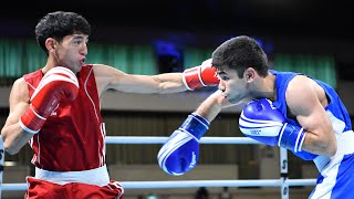 Shakhzod Muzaffarov (UZB) vs. Islam Torobaev (KGZ) Asian Boxing Championships 2024 QF's (54kg)