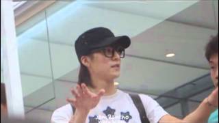 [FANCAM] 120606 Dongwoon @ CUBE Cafe #1