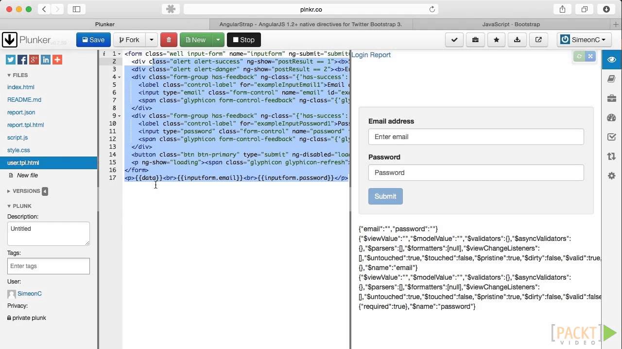 Web Development With Angularjs And Bootstrap Tutorial Angularstrap Web Development With Angularjs And Bootstrap Tutorial Angularstrap