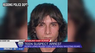 Redding Police investigating shooting at homeless camp