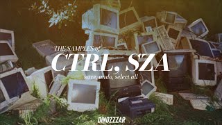 CTRL, SZA: save, undo, select all (samples)