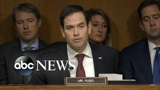 Sen. Marco Rubio Grilled Rex Tillerson at Confirmation Hearing