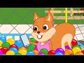 Bridie Squirrel in English - Find Phone Cartoon for Kids