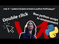 How to make a Batch (bat) script to run a Python file from an environment