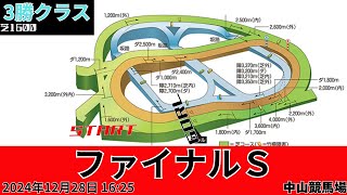 【ファイナルＳ2024予想】2024年12月28日中山 12R 16:25 #ファイナルＳ  ニュージーズが4ハロン52.6の好タイム！