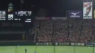 17/9/1 8回裏鳥谷の二者連続連続ホームラン！