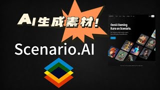 免费AI生图工具Scenario，无需编程3分钟掌握！