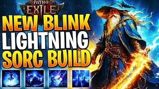 SPAM BLINK LIGHTNING SORCERESS BUILD! Path of Exile 2 Sorceress Build Guide