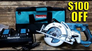 Makita 36V Cordless Circular Saw + BONUS Multi-Tool