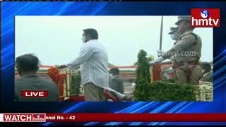 AP CM YS Jagan Flag Hoisting @ Vijayawada Municipal Stadium | 74th Independence Day | hmtv