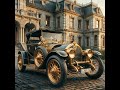 🏎 Antique Luxury Steampunk Car in Action! 🚗✨#ai #aigenerated #car #steampunk