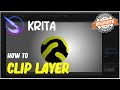 Krita How To Clip Layer For Beginner