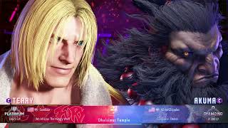 Street Fighter™ 6 Terry Bogard vs Akuma - Casual Platinum Match - 5 Stars