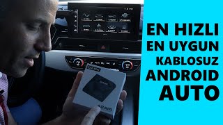 En Uygun Fiyata Kablosuz Android Auto = DARK A2 AIR