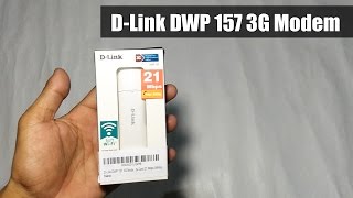 D-Link DWP 157 3G Modem White Unboxing !