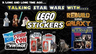 Building Lego Star Wars & Return of the Jedi Stickers Continues…