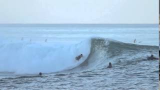 Wade Tokoro Surfing at Ala Moana Bowls