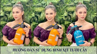 Hướng Dẫn Sử Dụng Bình Tưới Cây SUVINA, Cách Dùng Bình Tưới Cây  - 0966369922