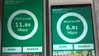 iPhone4s 5s速度比較 wi-fi編