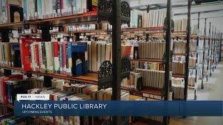 Upcoming events for adults coming to Hackley Library