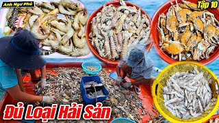 Trúng Mánh Đủ Loại Hải Sản Tập 10 - Ngư Dân Đ.ánh Bắ.t Hải Sản Cuối Mùa Nam | Anh Ngư Phủ