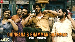 Dhingana & Ghammar Ghammar - Full Video | Raees | Shah Rukh Khan | JAM8 | Mika Singh