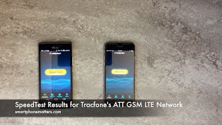 SpeedTest Results for Tracfone's ATT GSM LTE Network