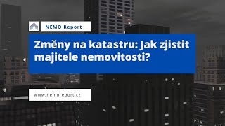 Změny na katastru: Jak zjistit majitele nemovitosti?