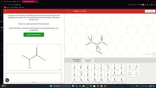 Organic Chemistry 1 - Building Lewis Dot Structures in Aktiv Chemistry Platform