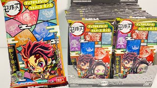 鬼滅の刃 ディフォルメシールウエハース其ノ五『1BOX 開封』Demon Slayer Kimetsu no Yaiba Sticker 5 食玩 Japanese candy toys