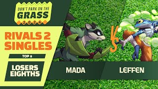 Mada (Maple) vs Leffen (Ranno) - DPG 2024 - Rivals of Aether 2: Losers Eighths (Top 8)