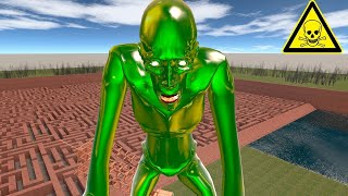 GIANT TOXIC SCP-096 vs Towers In Garry's Mod!