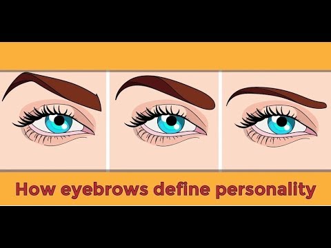 How EYEBROWS Define Personality | All about your Health How EYEBROWS Define Personality | All about your Health