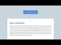 Create A Draggable Bottom Sheet Modal in HTML CSS & JavaScript | Bottom Sheet Modal in JavaScript