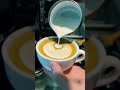 拿鐵咖啡拉花 latte art 5 tulips｜恆光咖啡 everglow coffee｜ shorts 《柒陸玖769》