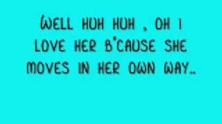 The kooks- She moves in her own way + lyrics