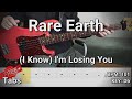 Rare Earth - (I Know) I'm Losing You (Bass Cover) Tabs