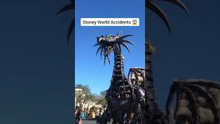 Disney World Accidents 😱 #shorts