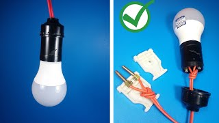 04 tips for connecting plugs and bulbs from a skilled electrician.  You should know this.