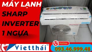 Máy Lạnh Sharp Inverter 1HP Tiết Kiệm Điện Giá 4tr3 Bao Ráp Tại TPHCM