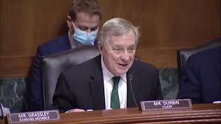 Durbin Questions Judicial Nominees in Judiciary Committee Hearing